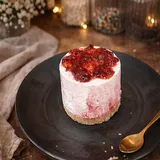 No Bake-strawberry Cheesecake [130 Gms]