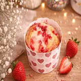 Vanilla Strawberry Muffin