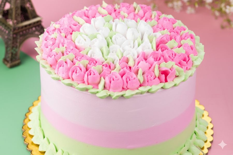 Rose & Pistachio Supreme Cake