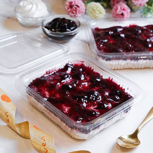 Lemon & Blueberry Tub Desserts
