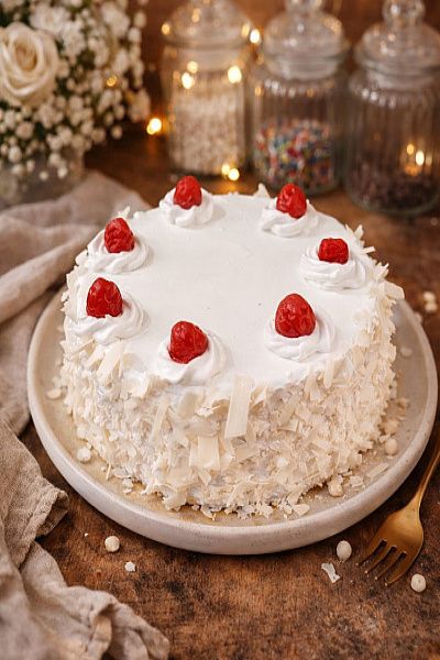 White Forest Exotic Cake