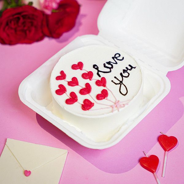 Love You Bento Cake
