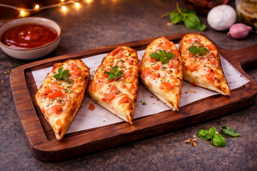 Tomato Bruschetta Toast