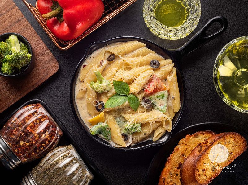 Alfredo Pasta (White)