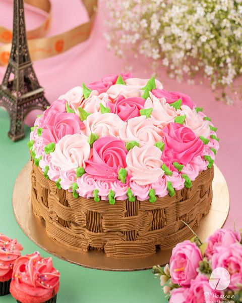 Flower Basket Supreme Cake