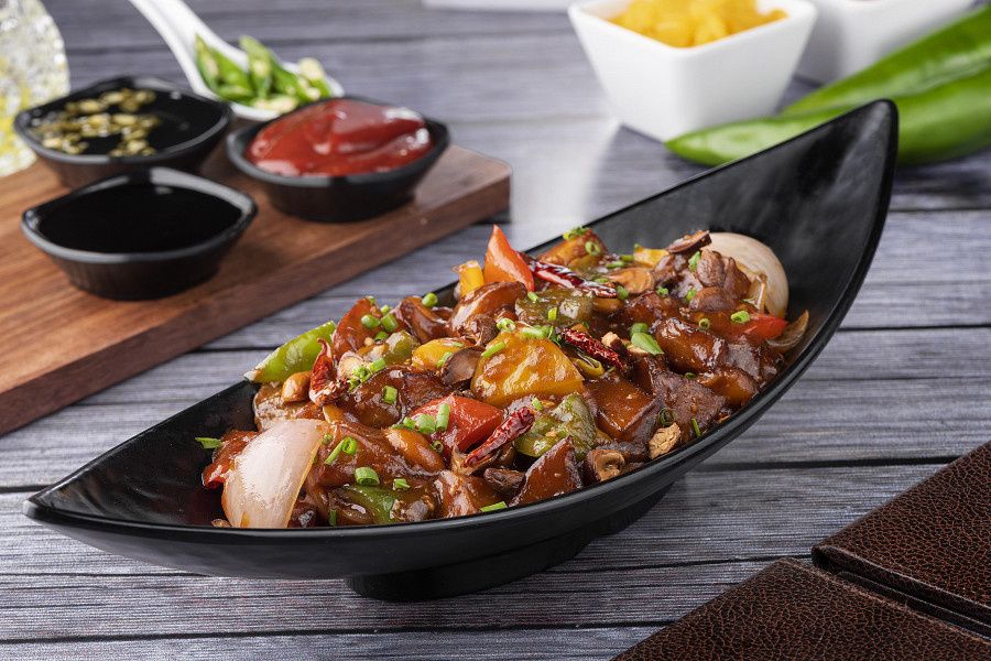 Starters Indo Chinese Paneer Chilli