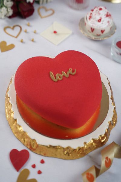 Beating Heart Cake