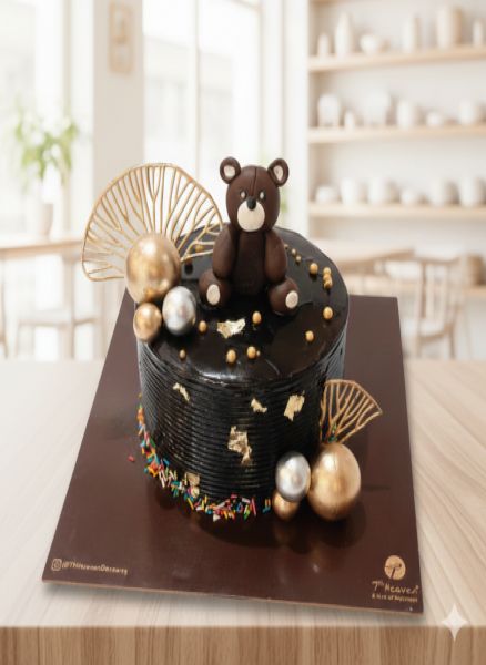 Teddy Bear Designer Chocolate Truffle Cake [1 Kg]