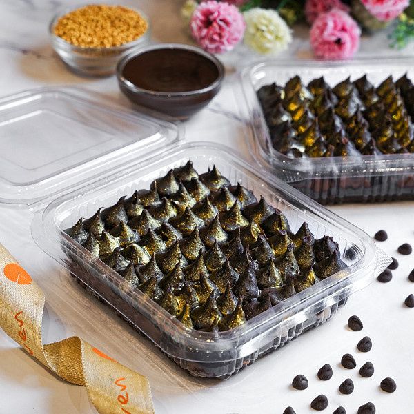 Nutty Dark Chocolate Flavour Tub Desserts