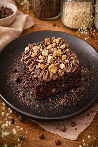 Rich Walnut Brownie