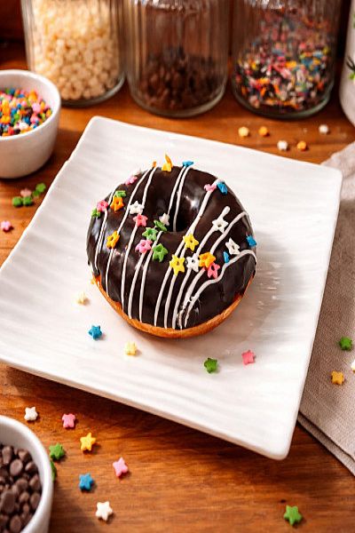 Chocolaty Ring Donuts