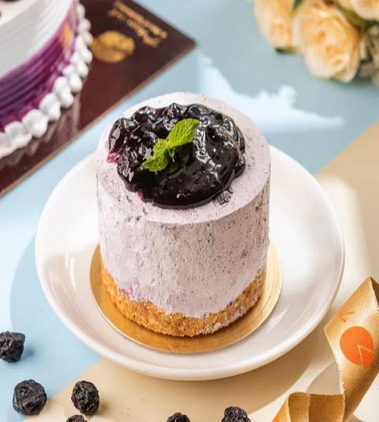 No Bake-blueberry Bliss Delight Cheesecake [130 Gms]
