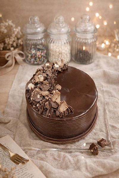Nutella Rocher Premium Exotic Cake