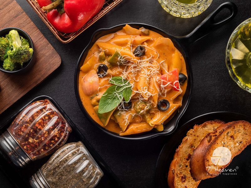 Tomato Cream Pasta (Mixed)