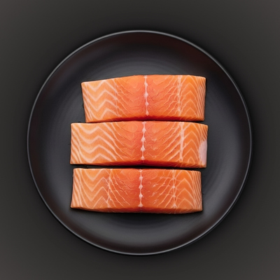Atlantic Salmon (Frozen), 3 Portions X 150g
