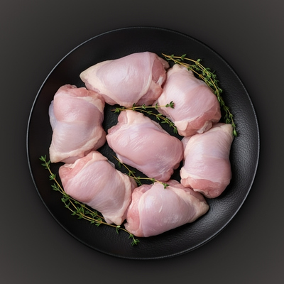 Chicken Thigh Boneless, 2kg (2 X 1kg)