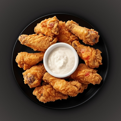 Crispy Chicken Wings Kfc Style, 2kg (2 X 1kg)