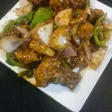 Chilly Mushroom Dry