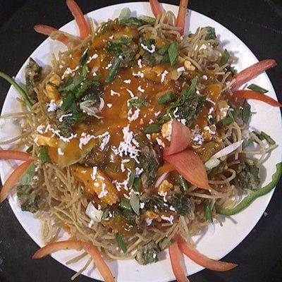 Noodles, Rice And Chopsuey