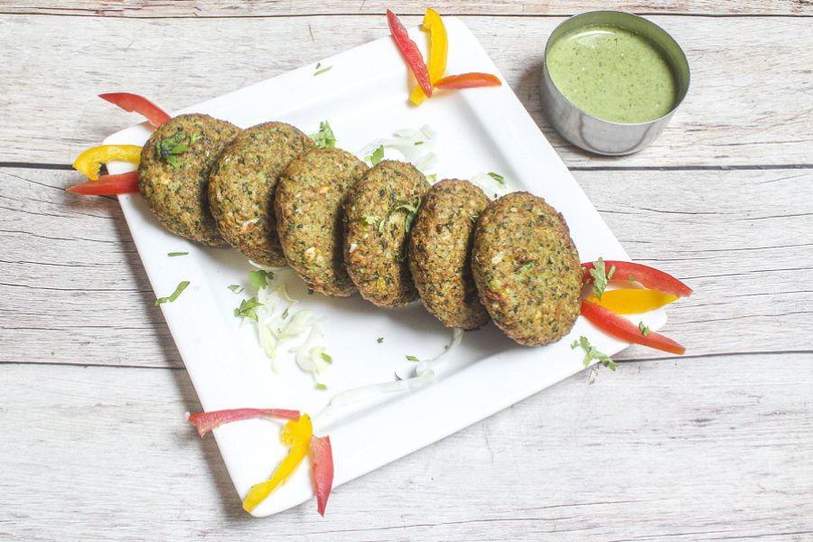 Vegetable Haryali Kebab