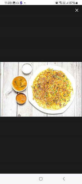 Mix Veg. Uttapam