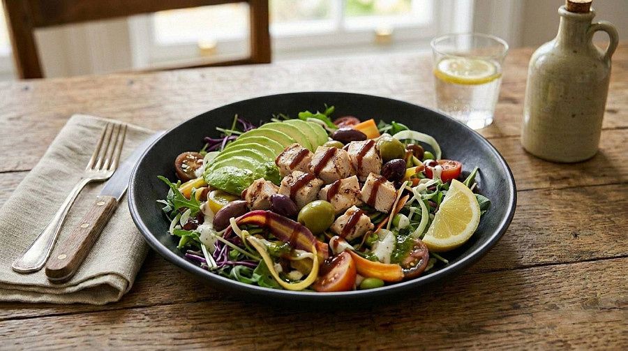 Avocado Salad [Non Veg]