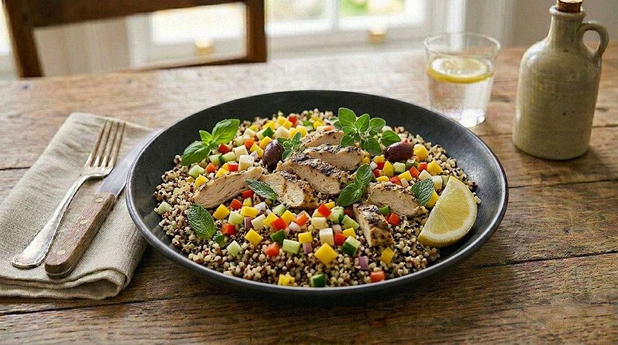 Quinoa Salad [Non Veg]