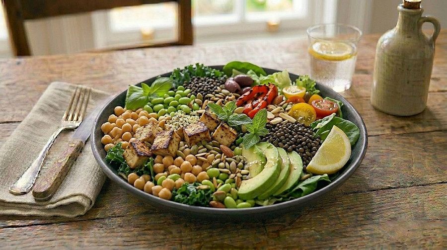 High Protein Salad [Veg]