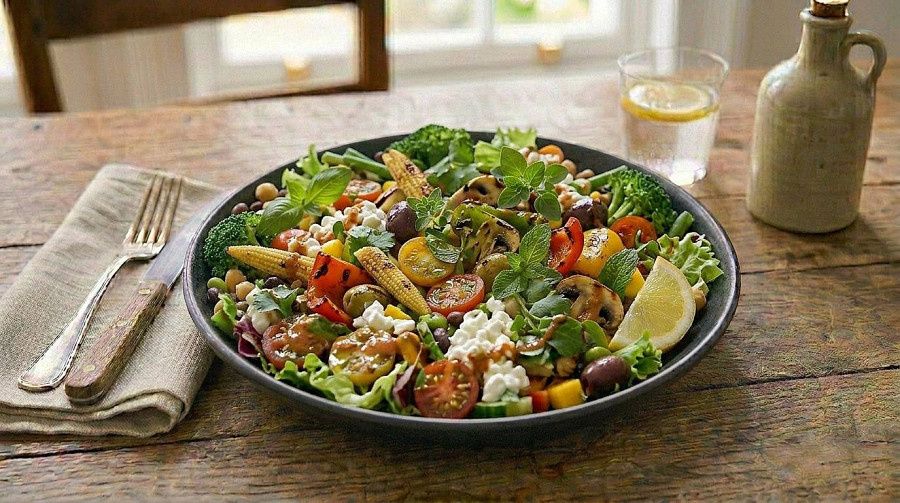 Barbeque Salad [Veg]