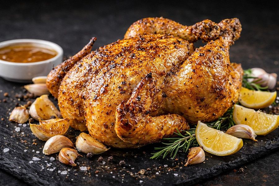 Garlic Barbeque Chicken