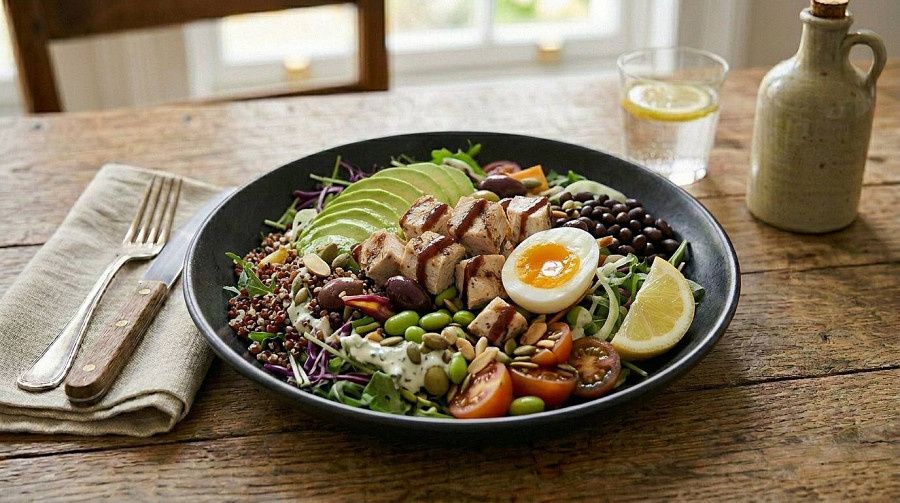 High Protein Salad [Non Veg]
