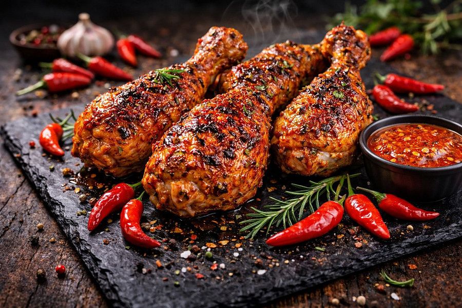 Peri Peri Drumsticks [OIL FREE]