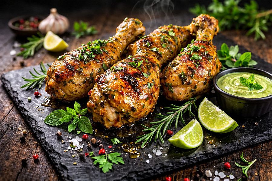 Herb Chicken Drumsticks [Signature] [OIL FREE]