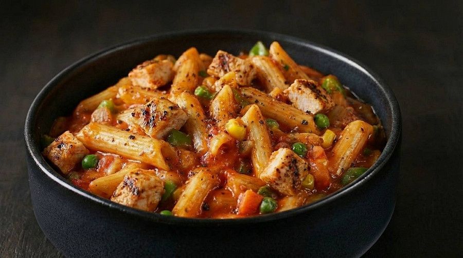 Chicken Red Sauce Pasta