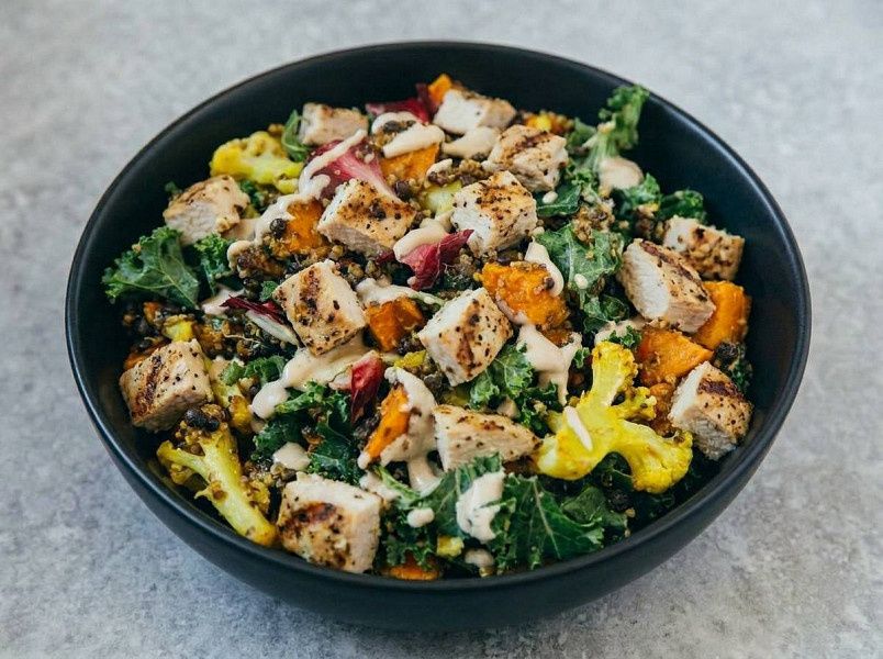 High Protein Salad [Non Veg]