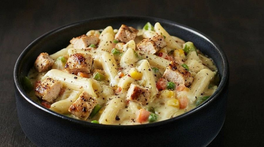 Chicken White Sauce Pasta