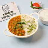 Chole and Rice + Raita
