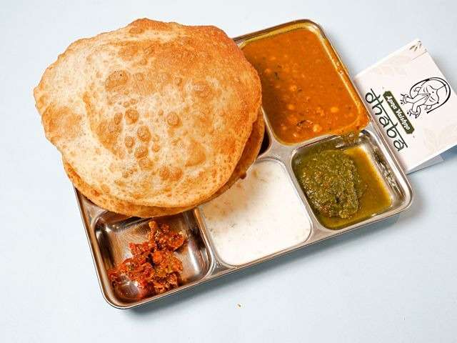 Bhature with Chole Combo