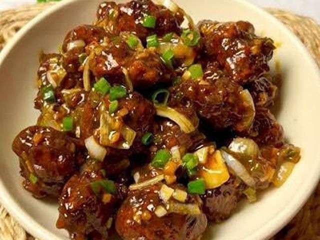 Veg Manchurian Dry