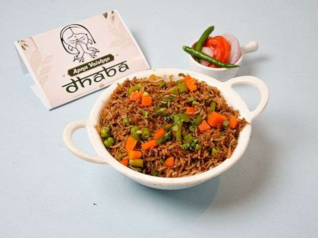 Veg Fried Rice + Raita
