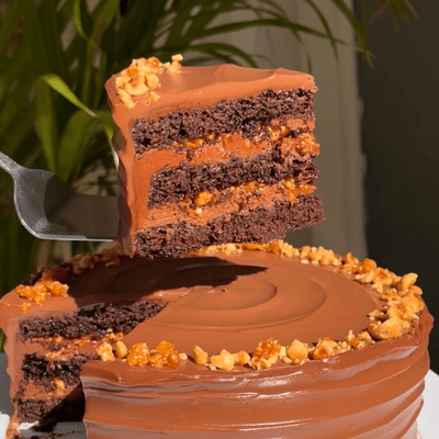 Belgian Chocolate Hazelnut Cake 1/2 kg