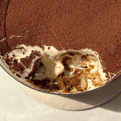 Boozy Tiramisu Tub 1/2 kg