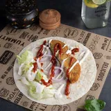 Mexican Aloo Tikki Wrap