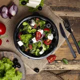Veggie Patty Salad