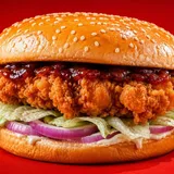 Bun Chicken Korean Burger