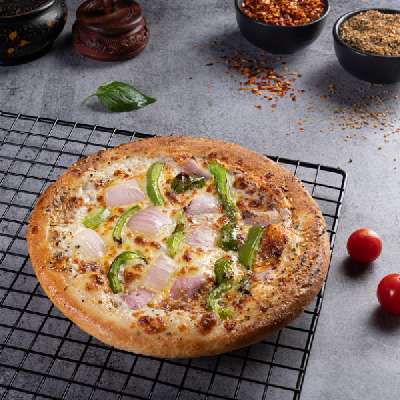 Onion And Capsicum Pizza