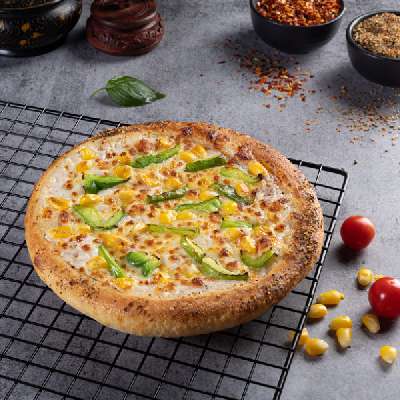 Corn And Capsicum Pizza