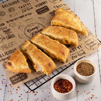 Paneer Tikka Garlic Bread