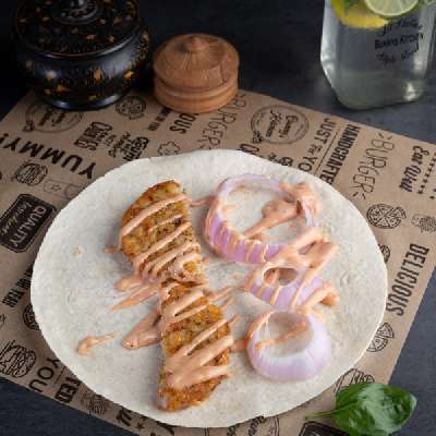 Aloo Tikki Wrap