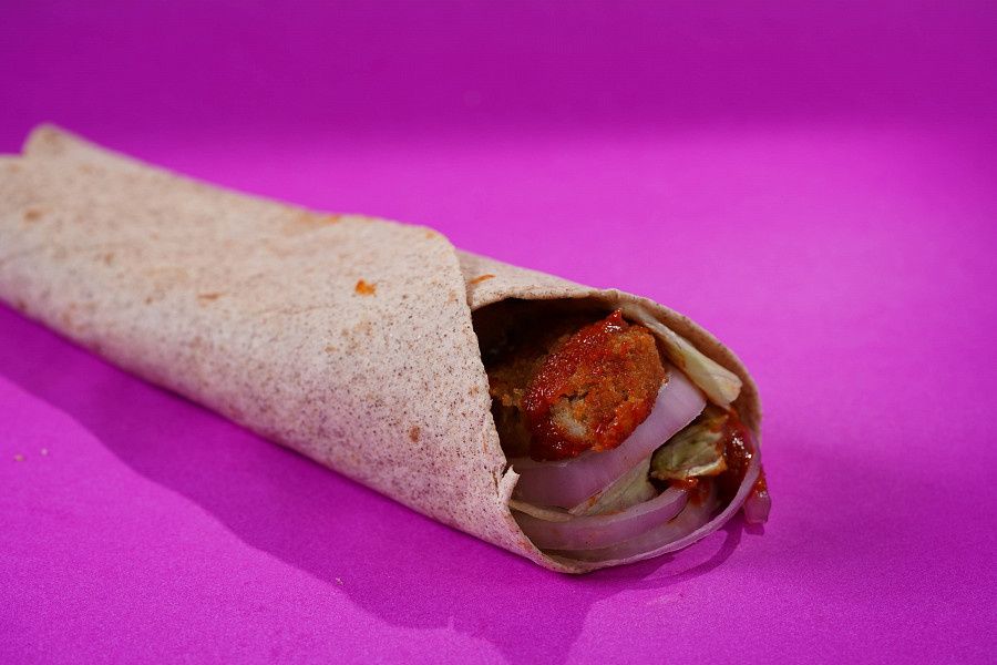 Bun Masala Wrap